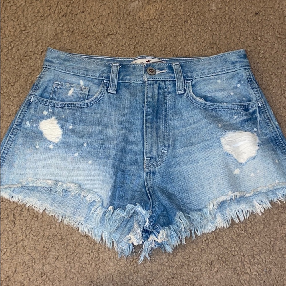 Hollister High Waisted Jean Shorts